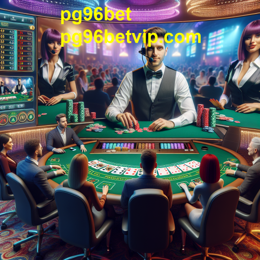 Experiência Imersiva de Jogos: O Cassino Ao Vivo no pg96bet